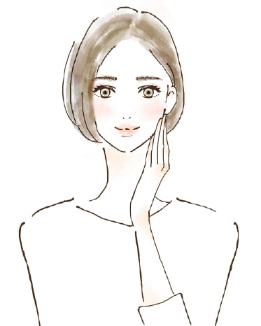 敏感肌にやさしい